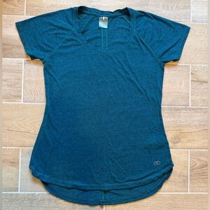 CALIA by Carrie Underwood Teal Blur Work-out Tee Women’s Large